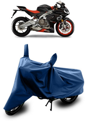 Mdstar Two Wheeler Cover for Aprilia(Blue)