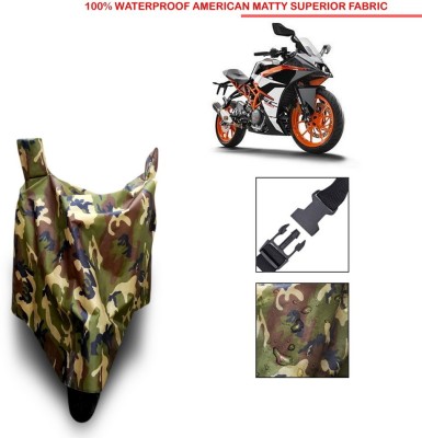 MSR STORE Waterproof Two Wheeler Cover for KTM(RC 390, Multicolor)