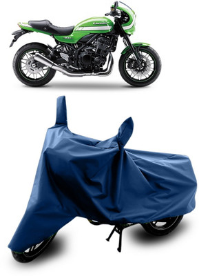 SnehaSales Waterproof Two Wheeler Cover for Kawasaki(Blue)