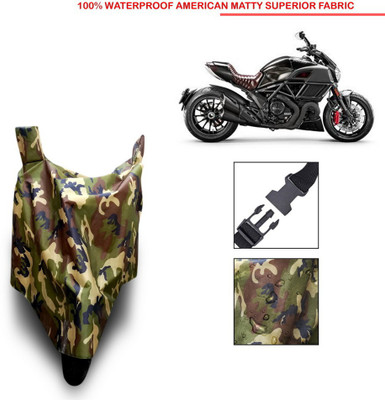 MSR STORE Waterproof Two Wheeler Cover for Ducati(Multicolor)
