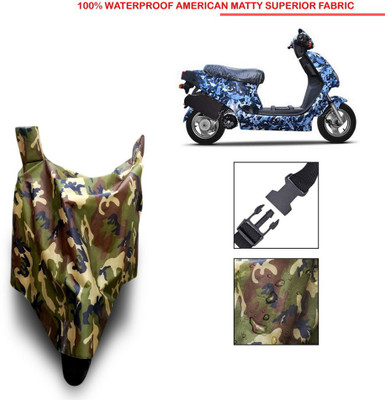 MSR STORE Waterproof Two Wheeler Cover for Hero(Blue)