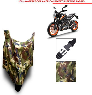 MSR STORE Waterproof Two Wheeler Cover for KTM(Green)