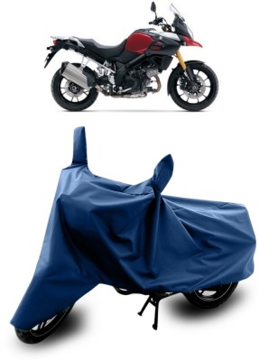 SnehaSales Waterproof Two Wheeler Cover for Suzuki(Blue)