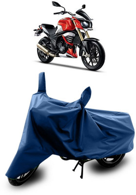 MSR STORE Waterproof Two Wheeler Cover for Mahindra(MOJO XT 300, Blue)