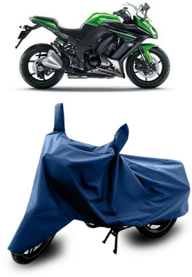MSR STORE Waterproof Two Wheeler Cover for Kawasaki(Ninja 1000, Blue)