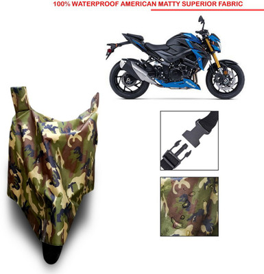 MSR STORE Waterproof Two Wheeler Cover for Suzuki(Green)