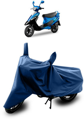 Mdstar Waterproof Two Wheeler Cover for TVS(Blue)