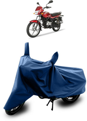 MSR STORE Waterproof Two Wheeler Cover for Bajaj(Platina, Blue)