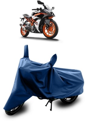 MSR STORE Waterproof Two Wheeler Cover for KTM(RC 390, Blue)