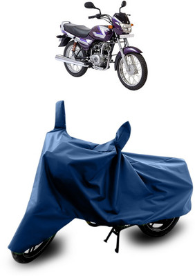 Mdstar Waterproof Two Wheeler Cover for Bajaj(Blue)