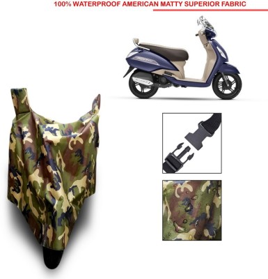 MSR STORE Waterproof Two Wheeler Cover for TVS(Jupiter, Multicolor)