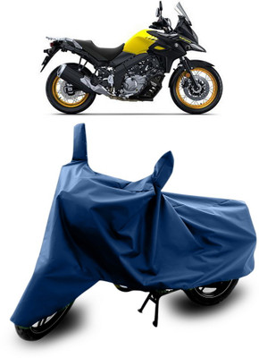 SnehaSales Waterproof Two Wheeler Cover for Suzuki(Blue)