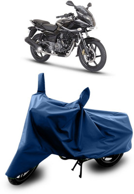 Amozkart Waterproof Two Wheeler Cover for Bajaj(Blue)