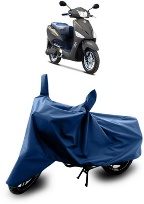 Mdstar Waterproof Two Wheeler Cover for Hero(Blue)