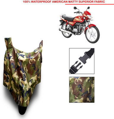 MSR STORE Waterproof Two Wheeler Cover for Hero(HF Deluxe, Multicolor)