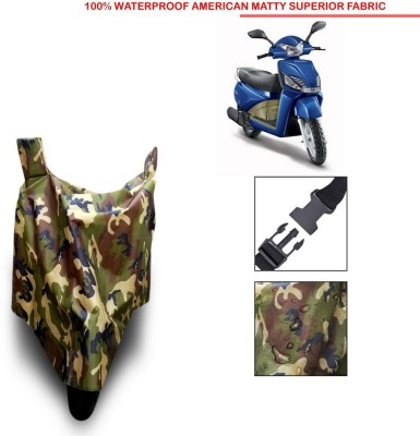 MSR STORE Waterproof Two Wheeler Cover for Mahindra(Gusto, Multicolor)