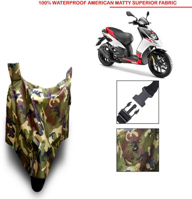 MSR STORE Waterproof Two Wheeler Cover for Aprilia(Multicolor)