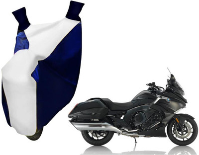 WolkomHome Two Wheeler Cover for BMW(K 1600, Blue, White)