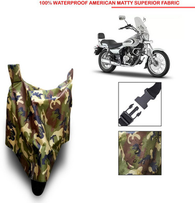 MSR STORE Waterproof Two Wheeler Cover for Bajaj(Blue)