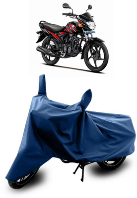 MSR STORE Waterproof Two Wheeler Cover for Suzuki(Hayate, Blue)