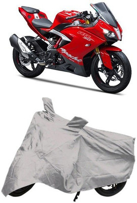 DgTrendz Two Wheeler Cover for TVS(Silver)