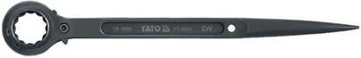 YATO YT-4943 Single Sided Cold Forged Black Phosphated Surface With AS-Drive 27x32 mm Single Sided Rachet Wrench