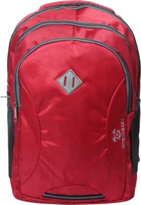 MTROCRAFT MC05-School Bag Waterproof School Bag(Red, 35 L)