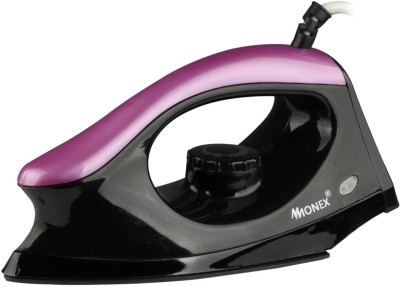 Monex Majestry Non-stick Extra-power solid 40 W Dry Iron(Black-Purple)