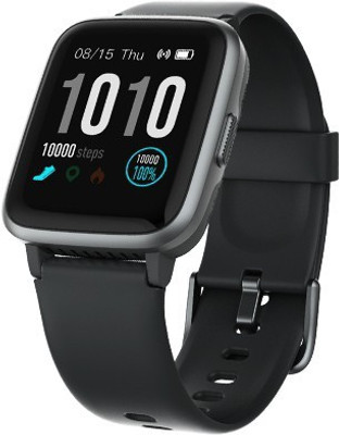 GIONEE Smart Life Smartwatch (Black Strap, Regular)