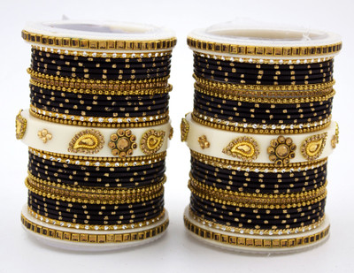 Leshya Brass Bangle Set(Pack of 2)