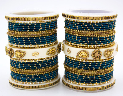 Leshya Brass Bangle Set(Pack of 2)