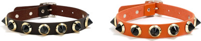 fashion for sure Leather Bracelet Set(Pack of 2)
