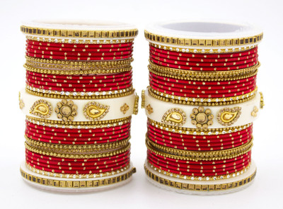 Leshya Brass Bangle Set(Pack of 2)