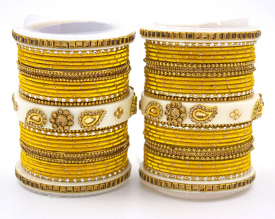 Leshya Brass Bangle Set(Pack of 2)