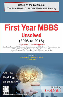 First Year MBBS Unsolved (2008-2018)- Subject-wise/Exam-wise Approach(English, Paperback, Nirvin Bali, Maddiboina Hemanth Kumar)