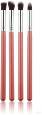 Neotis Cosmetics Foundation Brushes(4Pcs) PINK(Pack of 4)