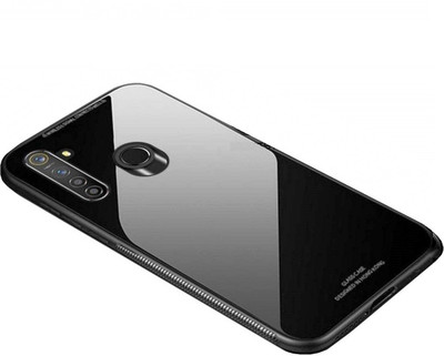 Vodex Back Cover for Realme Narzo 10, Realme 5, Realme 5i, Realme 5s(Black, Shock Proof)