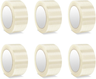 BlackDreams BOPP/Packing/Marking/Decorative/poject use manual High Strength Adhesive and Accurate Length quality tape (Manual)(Transperent)