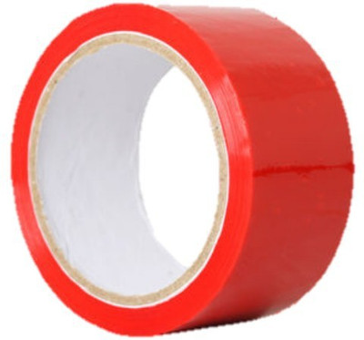 BlackDreams BOPP/Packing/Marking/Decorative/poject use manual High Strength Adhesive and Accurate Length quality tape (Manual)(Red)
