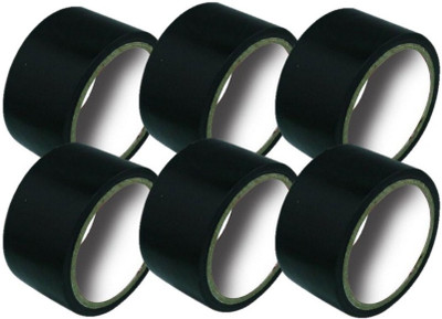 BlackDreams BOPP/Packing/Marking/Decorative/poject use manual High Strength Adhesive and Accurate Length quality tape (Manual)(Black)