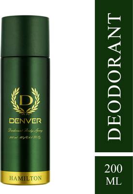 DENVER Hamilton Deodorant Spray  -  For Men  (200 ml)