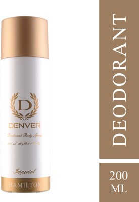 DENVER Imperial Deodorant Spray  -  For Men(200 ml)