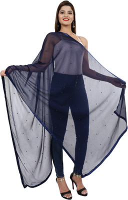 AARAV Chiffon Solid Women Dupatta