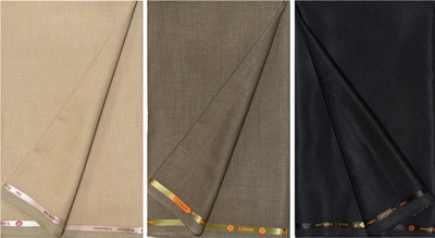 KUNDAN SULZ GWALIOR Viscose Rayon Self Design Trouser Fabric