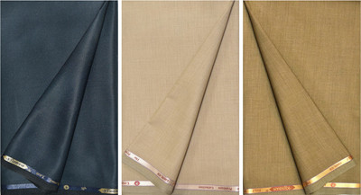 KUNDAN SULZ GWALIOR Viscose Rayon Self Design Trouser Fabric