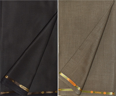 KUNDAN SULZ GWALIOR Viscose Rayon Solid Trouser Fabric