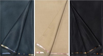 KUNDAN SULZ GWALIOR Viscose Rayon Solid Trouser Fabric