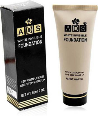 ads White Invisible  Foundation(Beige, 60 ml)