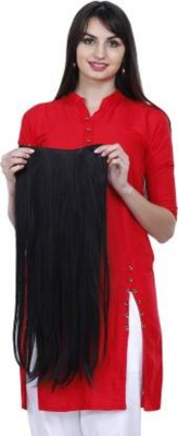 Abrish Natural black straight silky Hair Extension