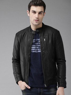 Roadster Full Sleeve Solid Men Jacket